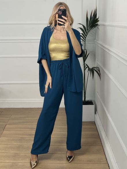 Kimono Set/Petrol