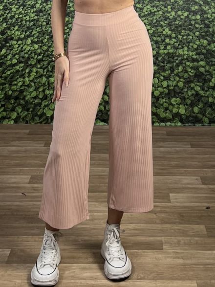 Ribbed Zip Kilot/Pink