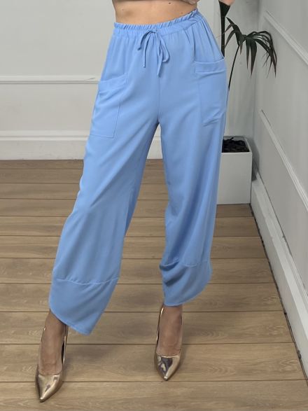 Alladin Light Pants-SS/L.Blue