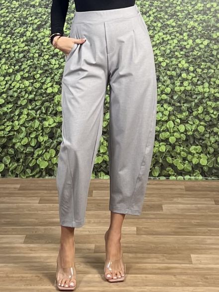 Cotton Alladin Pants/Grey