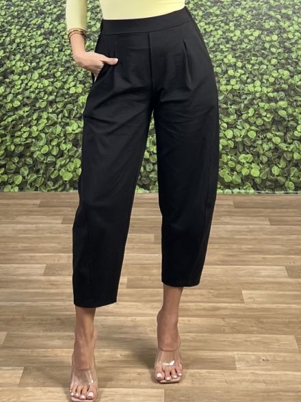 Cotton Alladin Pants/Black