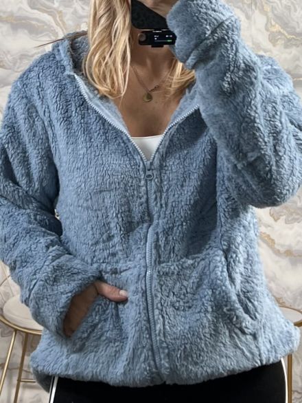 Teddy Cardigan-3674/Ciel