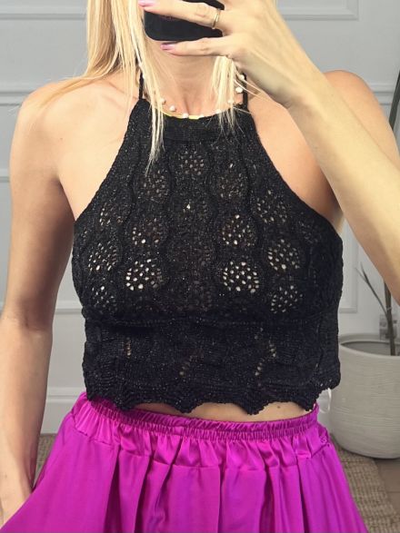 Lurex Top/Black