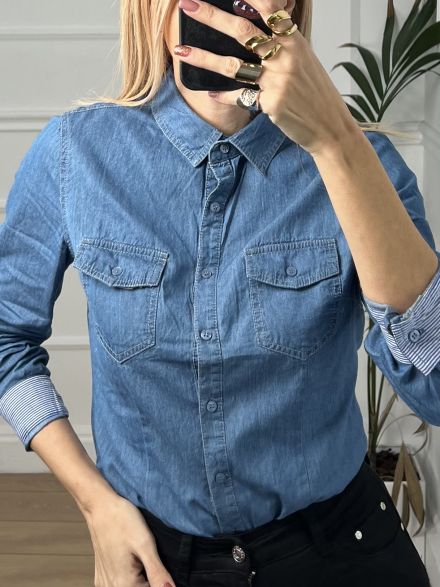 Denim Shirt-SS/8371