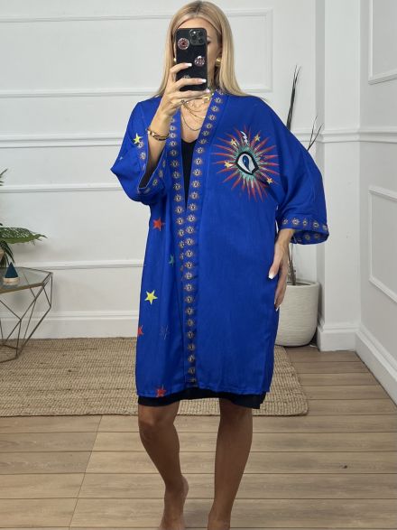 EYE Kimono/Blue
