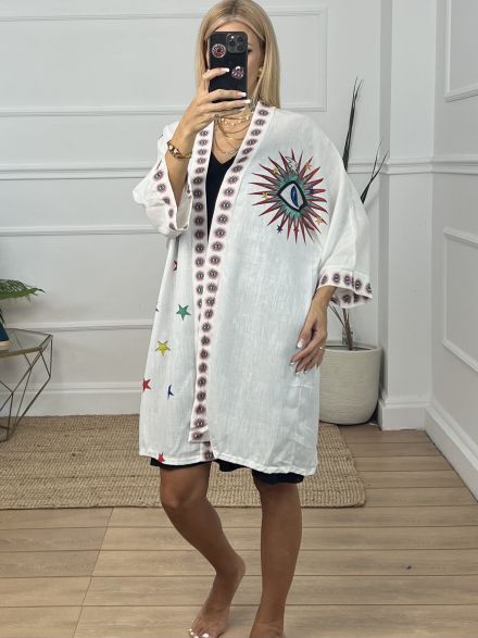 EYE Kimono/White