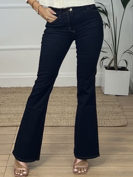 Dark Denim Pants-F31213