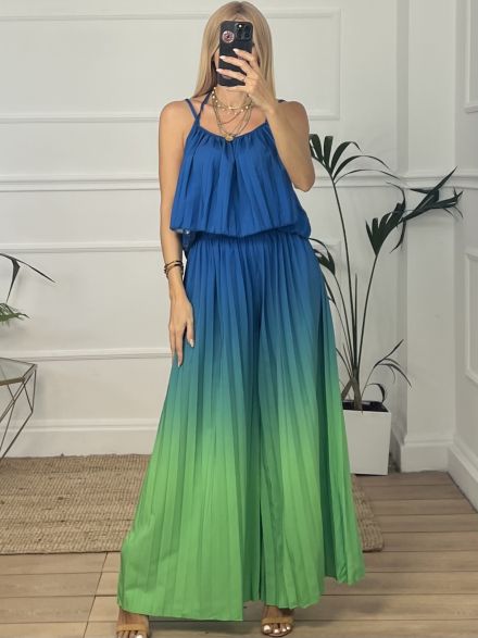 Double Colored Ombre Set/Petrol