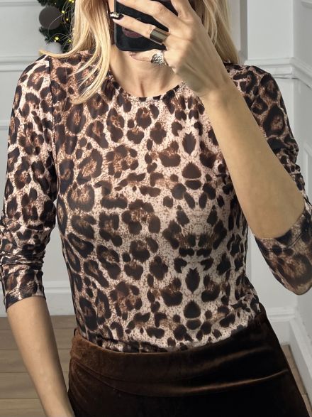 Leopard Top