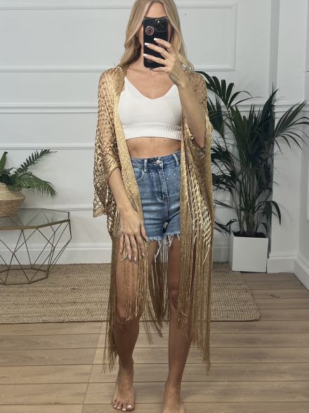 Net Kimono/Bronze