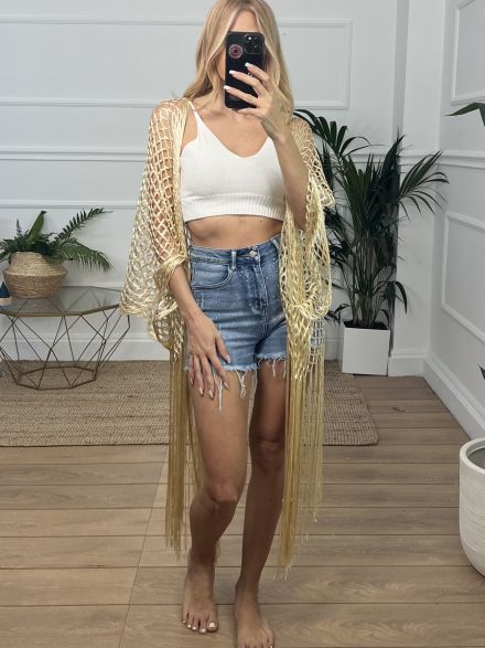 Net Kimono/Gold