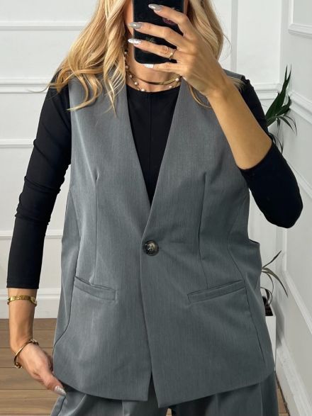 Suit Vest/Grey