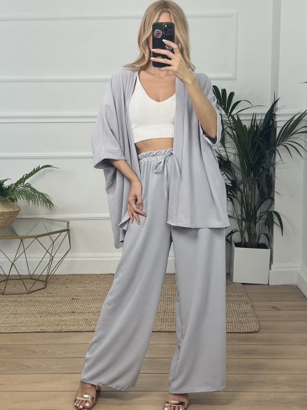 Kimono Set/Grey