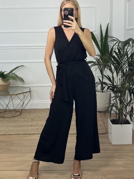 Sleeveless Jumpsuit/Black