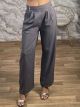 Office Buttons Pants/Grey