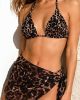 Bikini & Sarong Set-9136/Dark Leopard