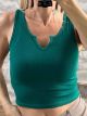 Rip Elastic Monochrome Top -121/Green