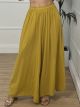 See Through Oversized Pants/Yellow