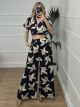 Leaves Pants Set-5622