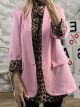 Σακάκι Leopard Lining-3066/Bubble Pink
