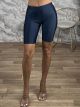Biker Elastic Leggings/Blue