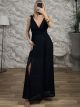 Polymorphic Lace Dress/Black