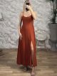 Viscose Mono Maxi Dress-2821/Ecai