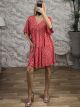 Super Soft Mini Dress-17087/Red