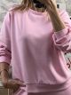 Z-Gold Rings Sweater/Pink