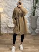 Oversized Teddy Coat/Camel