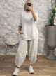 Casual Cord Aladdin Viscose Set/Vanilla