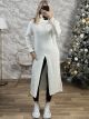Maxi TN Sweater/White