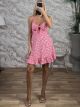 Floral Mini Dress-321628/Fux