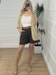 Lurex Cardigan/Gold