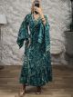 Silk Wrapover Dress-Gold-246/N2