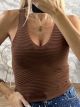 Knitted Top Tr/Chocolat