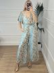 Silk Jumpsuit-0618/N7