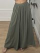 See Through Oversized Pants/Khaki