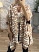 Leopard Poncho Cardigan/C&W