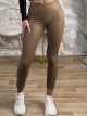 Leather Leggings-207/Camel