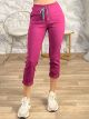 Elastic Pants Drawstring/Magenta