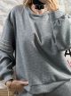 Z-Gold Rings Sweater/D.Grey