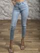 Ζ-Skinny Strass Pants-7258/Blue