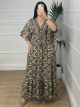 Silk Dress-21-9/Black