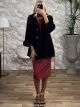 Thick Oversized Fur Coat/Black