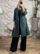 Classic Buttons Coat/Green