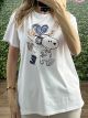 WOW Snoopy&Heart T-Shirt/Blue