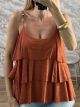 TripleRuffled Top-26207/Ecai
