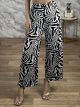 Highwaist Elastic Pants-3282/B2