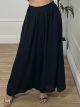 See Through Oversized Pants/Black